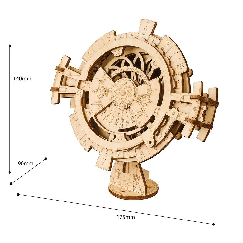Lisslune | Eternal Calendar Wooden Puzzle