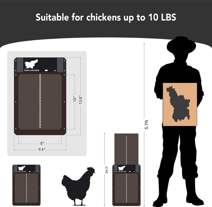 Lisslune | Automatic Chicken Coop Door