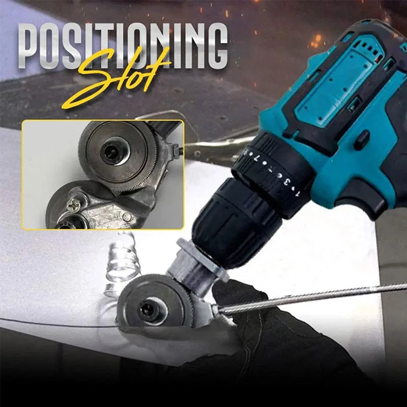 Lisslune | Last Day Special Sale 50% DISCOUNT🔧Electric Drill Cutter Attachment Nibbler