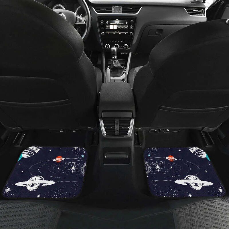 Lisslune | Galactic Outer Space Car Mats