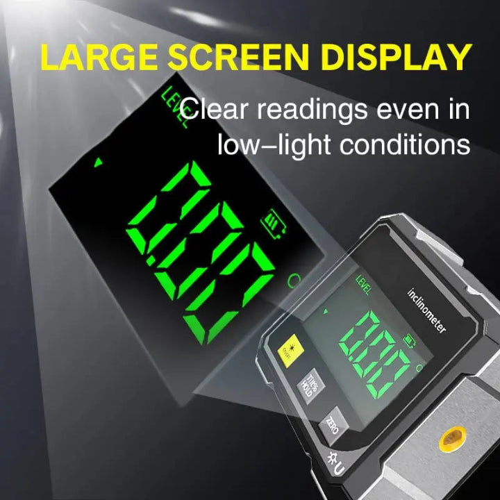 Lisslune | Precision Angle Meter AnglePro – Magnetic Digital Laser Level