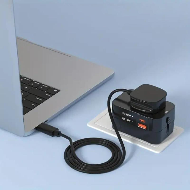 Lisslune | Universal travel adapter with dual USB ports