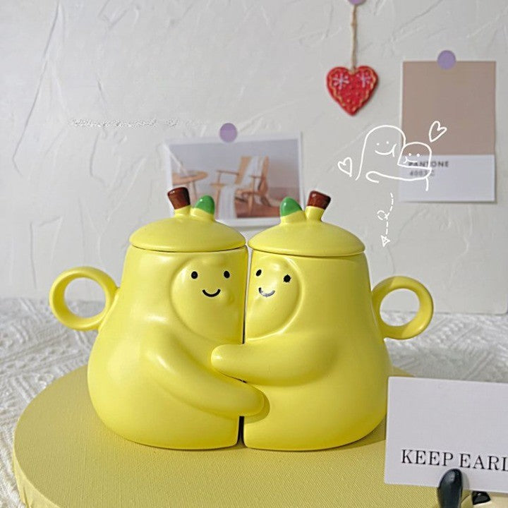 Lisslune | Cuddly Pear Ceramic Duo Cup