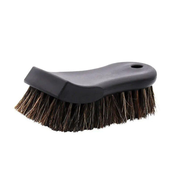 Lisslune | Horsehair Leather & Textile Cleaning Brush for Car and Furniture