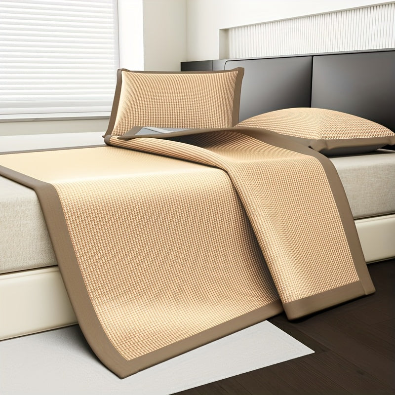 Lisslune | AeroCool Cooling Mattress Protector – Breathable Ice Silk Bed Cover for Hot Sleepers