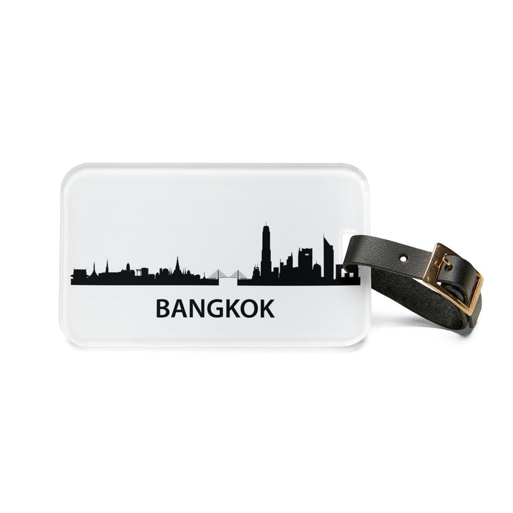 Lisslune | Elegant Personalized Acrylic Luggage Tag: Maison d'Elite Travel Accessory