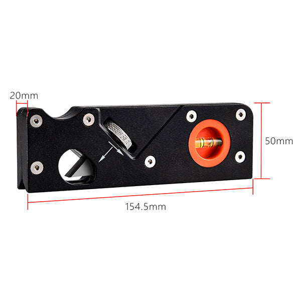 Lisslune | Chamfer Plane - Woodworking Edge Corner Flattening Tool