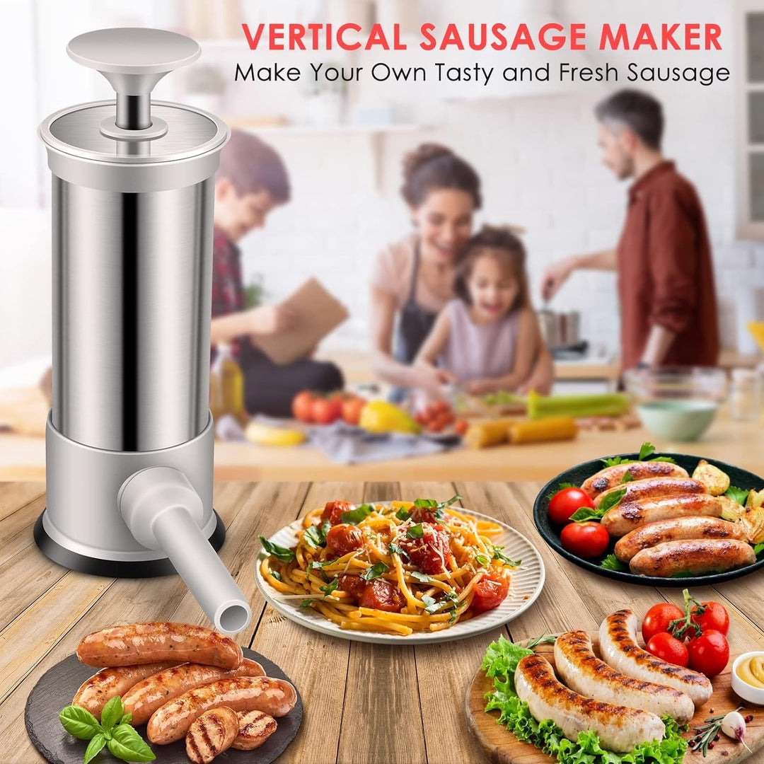 Lisslune | Sausage filler with 4 different size filling tubes