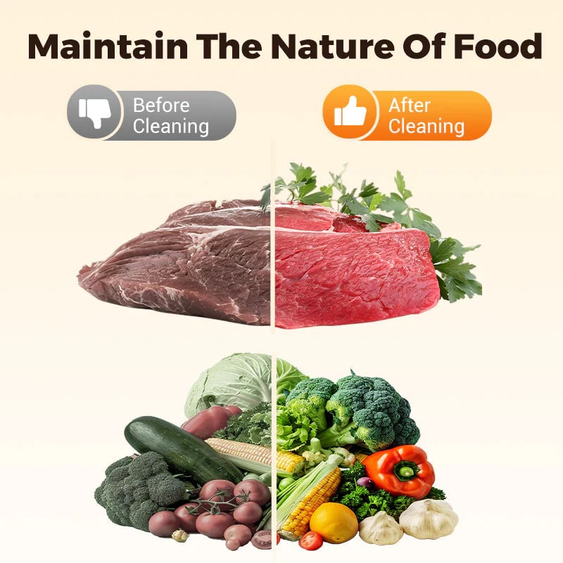 Lisslune | Wireless Waterproof Portable Food Cleaner & Purifier