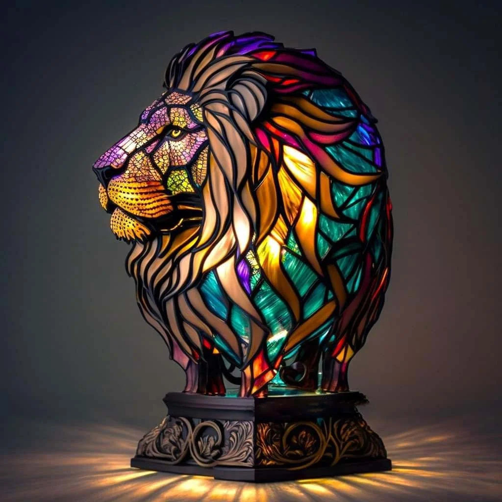 Lisslune | Modern Art Design Lamp – Handmade & Warm Ambient Lighting