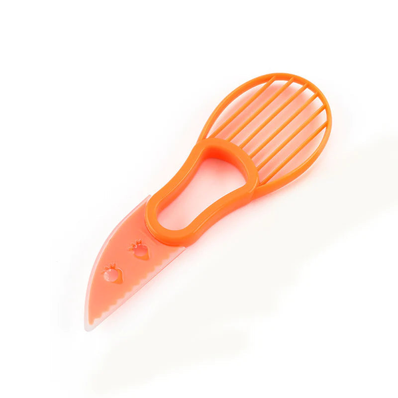 Lisslune | 3 in 1 Avocado Slicer Shea Corer Butter Fruit Peeler Cutter Pulp Separator Plastic Knife Kitchen Appliances Vegetable Tools Kitchen Gadgets