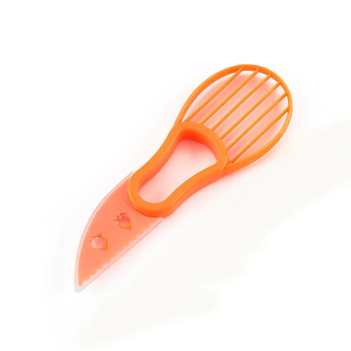 Lisslune | 3 in 1 Avocado Slicer Shea Corer Butter Fruit Peeler Cutter Pulp Separator Plastic Knife Kitchen Appliances Vegetable Tools Kitchen Gadgets