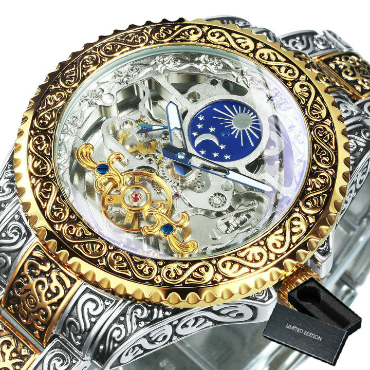 Lisslune | Vintage Moon Automatic Tourbillon Watch