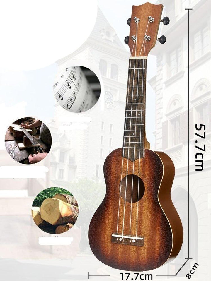 Lisslune | 21" 4 Strings Begginer Small Guitar