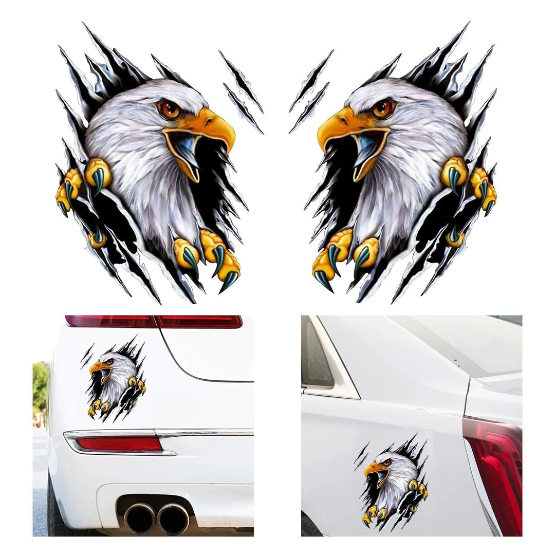 Lisslune | Universal Cartoon Eagle Vehicle Sticker for Full Body Decoration