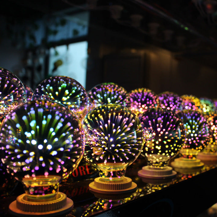 Lisslune | 3D Fireworks LED Light Bulb