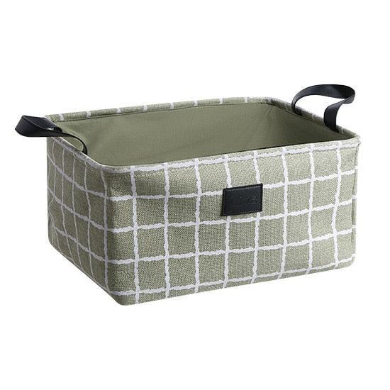 Lisslune | Sustainable foldable cotton storage container for home organization