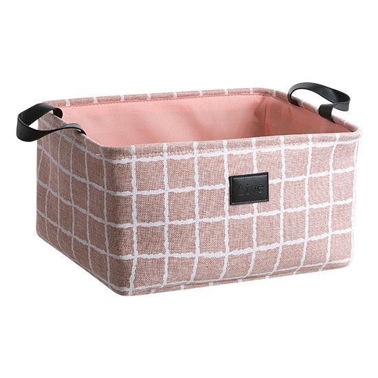 Lisslune | Sustainable foldable cotton storage container for home organization