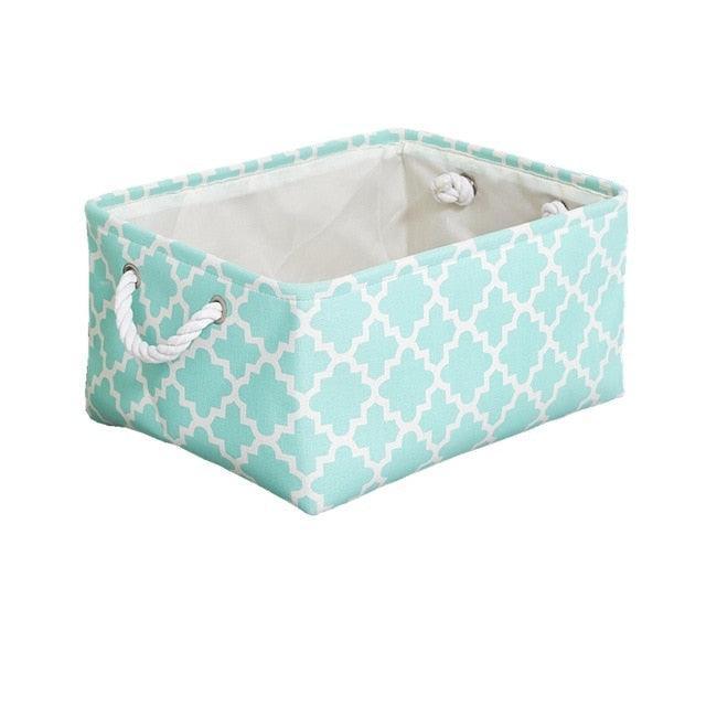 Lisslune | Sustainable foldable cotton storage container for home organization