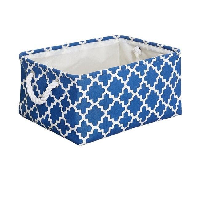 Lisslune | Sustainable foldable cotton storage container for home organization