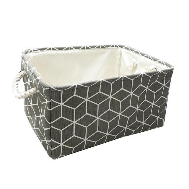 Lisslune | Sustainable foldable cotton storage container for home organization