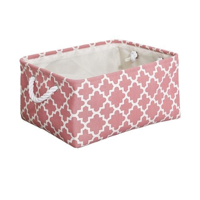 Lisslune | Sustainable foldable cotton storage container for home organization
