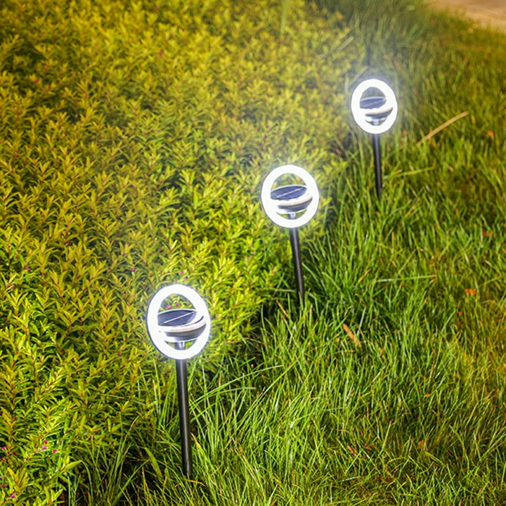 Lisslune | Solar Garden Lights with Color Change – LED Ground Spots for Outdoors and Garden