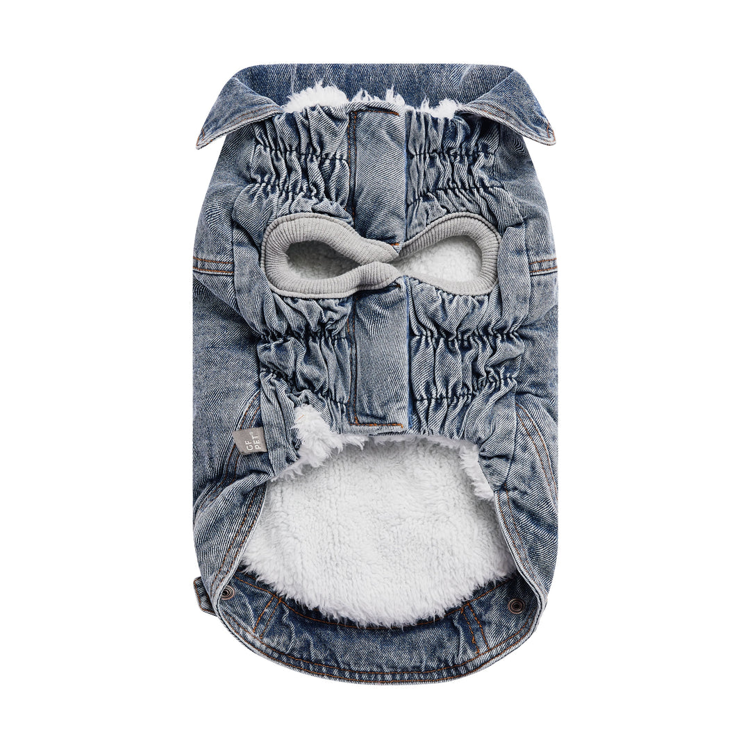 Lisslune | Denim bomber jacket - Light washed
