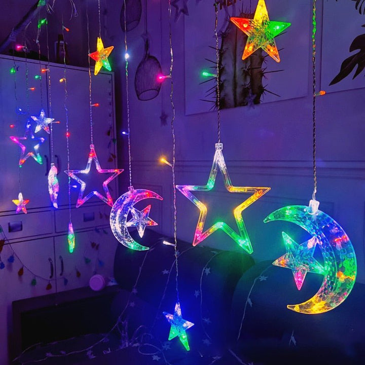 Lisslune | GlowVista - LED curtain with multiple shapes and colors