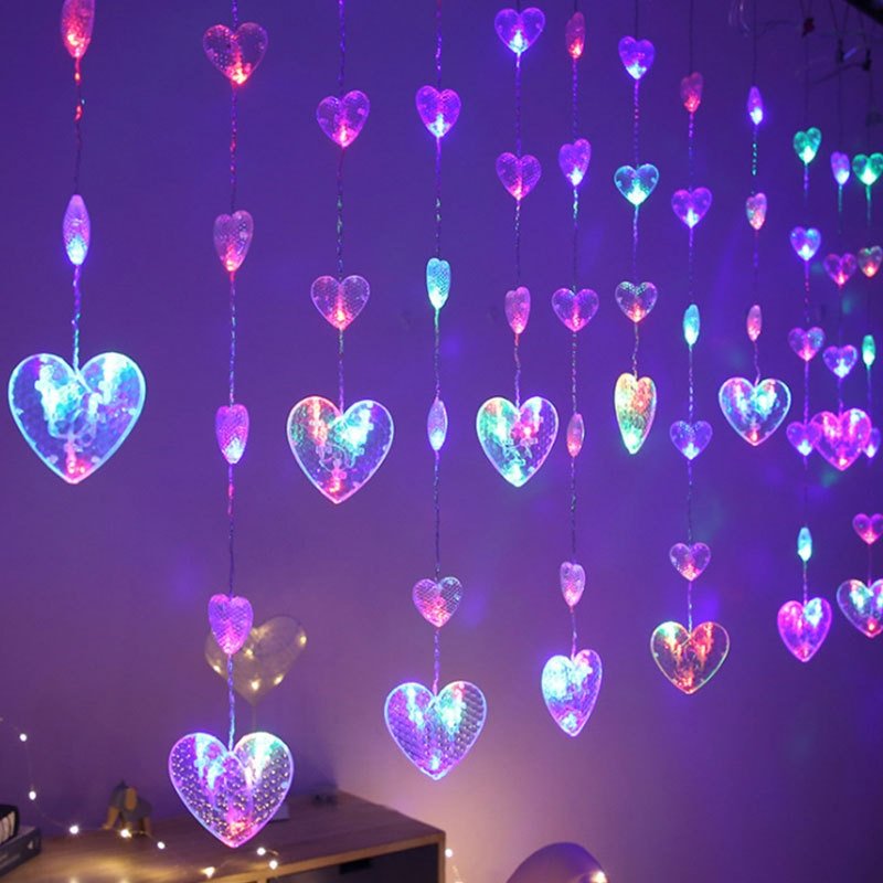 Lisslune | GlowVista - LED curtain with multiple shapes and colors