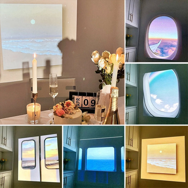 Rynx | Artificial Window Mini Projector