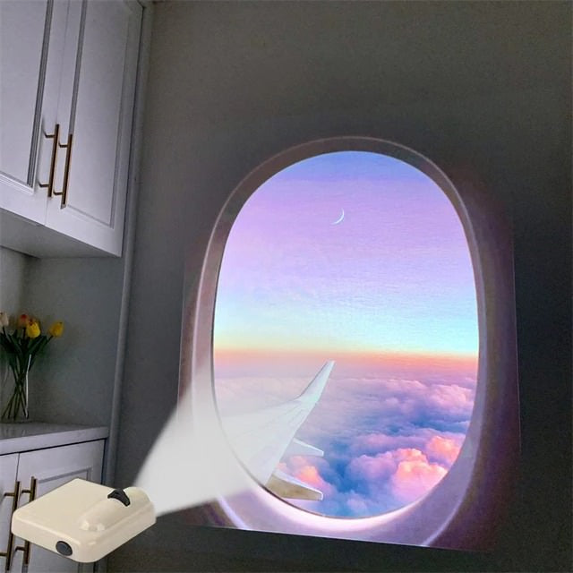 Rynx | Artificial Window Mini Projector