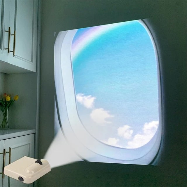 Rynx | Artificial Window Mini Projector