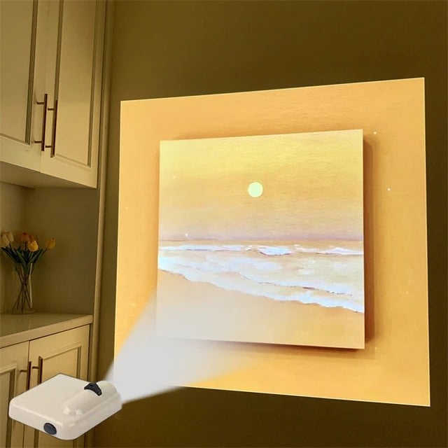 Rynx | Artificial Window Mini Projector