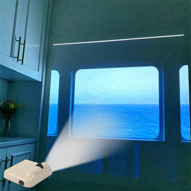 Rynx | Artificial Window Mini Projector