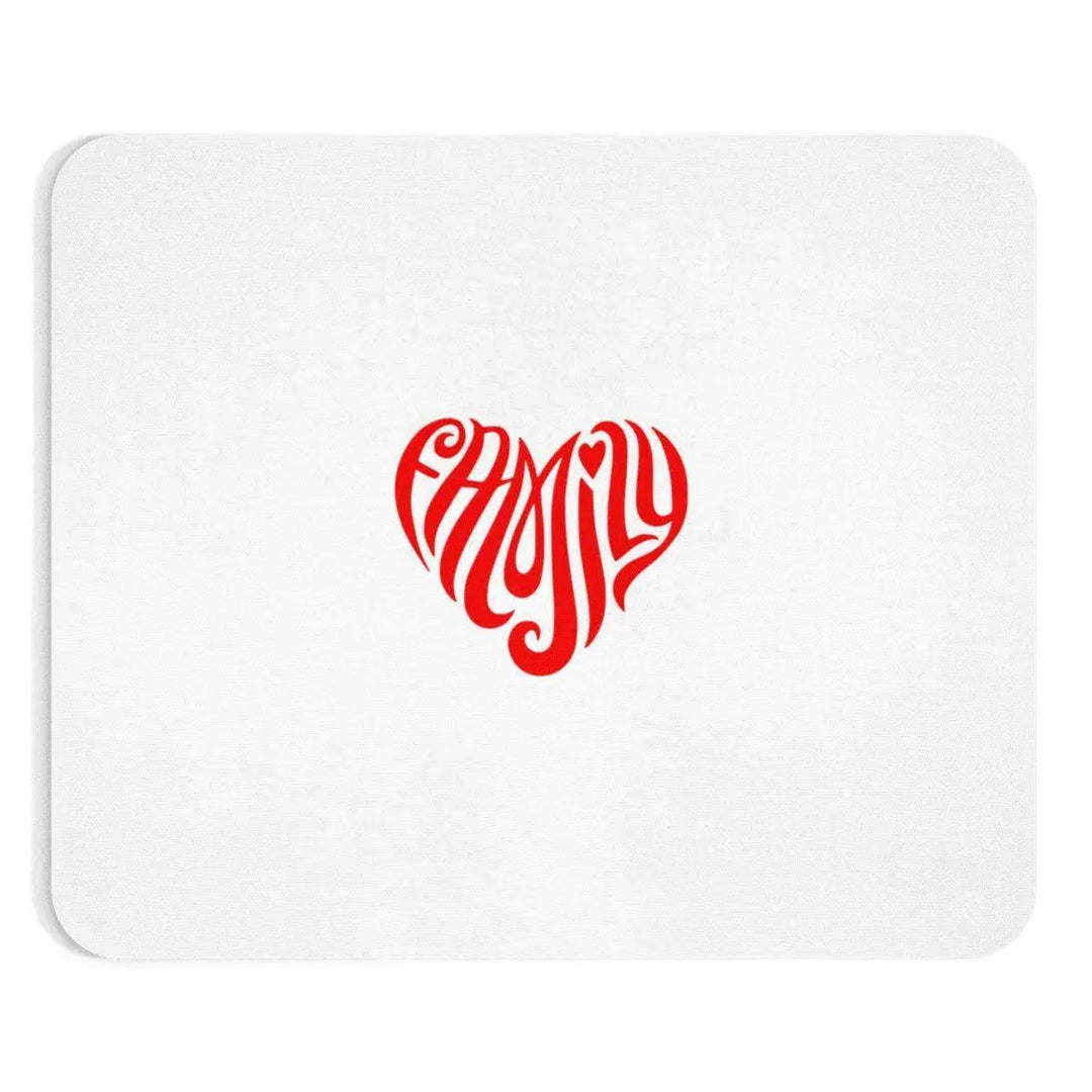 Lisslune | Charming Family Love Mouse Pad for Elegant Workplaces