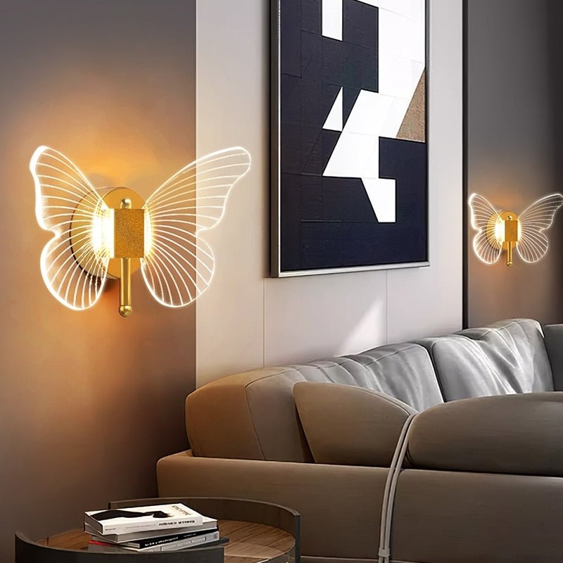 Lisslune | ButterflyRadiance - LED Wall Lamp