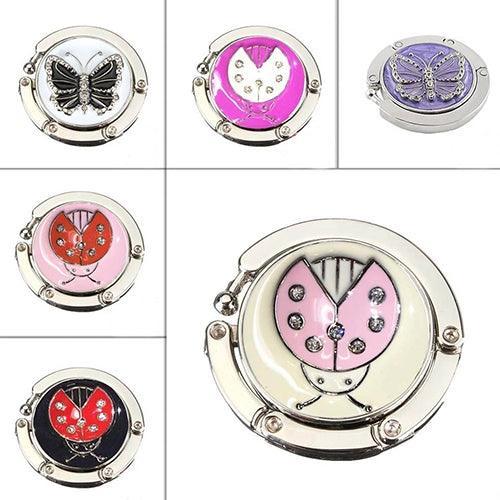 Lisslune | Insect-themed handbags table hooks with secure anti-slip base