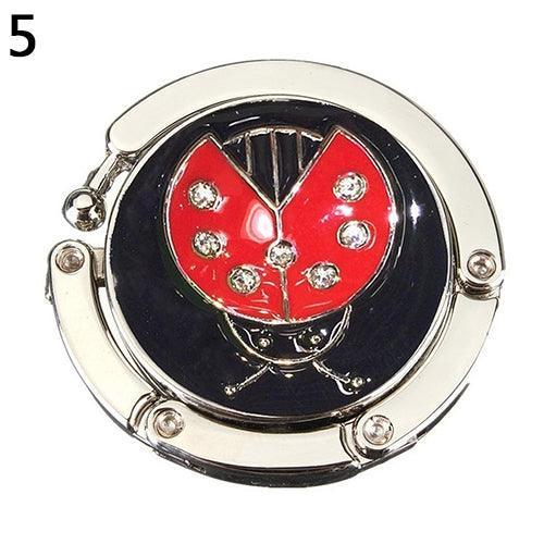 Lisslune | Insect-themed handbags table hooks with secure anti-slip base