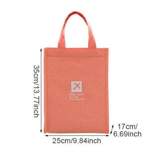 Lisslune | Chic Pair Lunch Cooler: Stylish Carrying Bag for Two