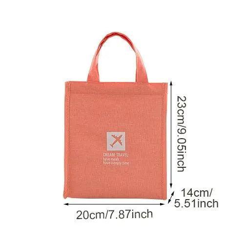 Lisslune | Chic Pair Lunch Cooler: Stylish Carrying Bag for Two