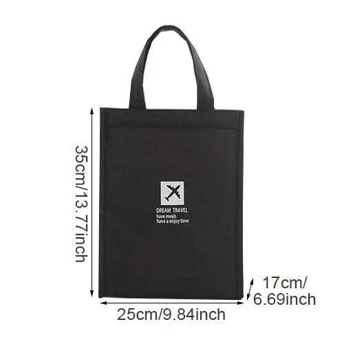 Lisslune | Chic Pair Lunch Cooler: Stylish Carrying Bag for Two