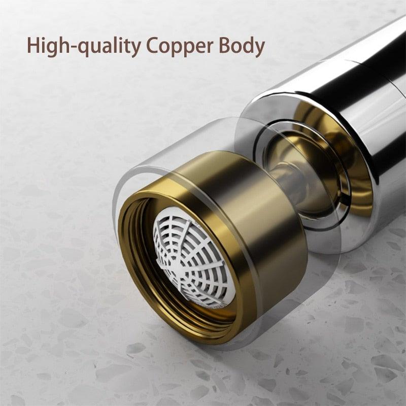 Lisslune | Rotatable faucet nozzle head