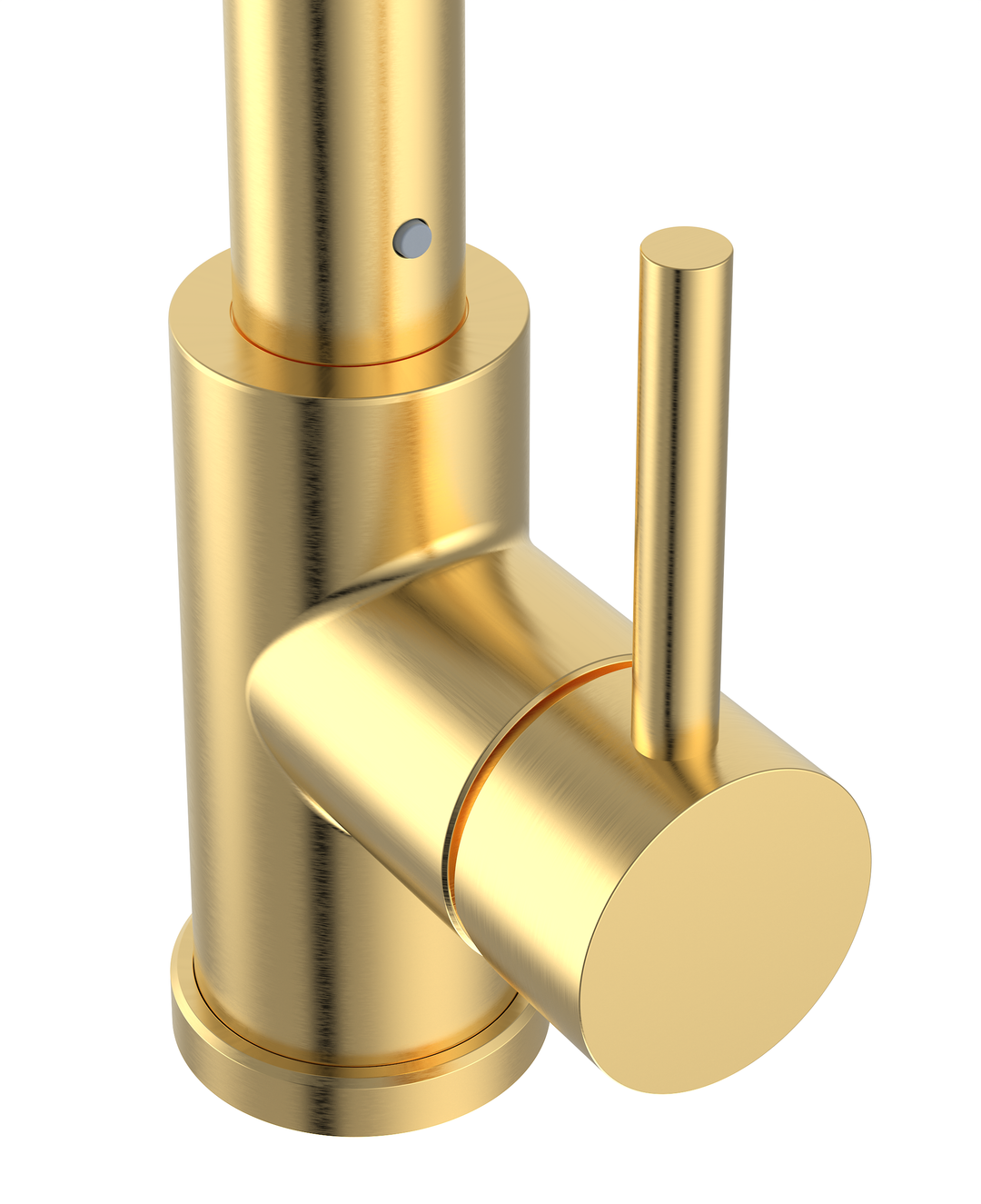 Lisslune | Elegant GOLD Kitchen Faucet ANW HOME HF-7015G / Practical Pull-Out Spout / Two Water Jet Modes / Universal Mounting