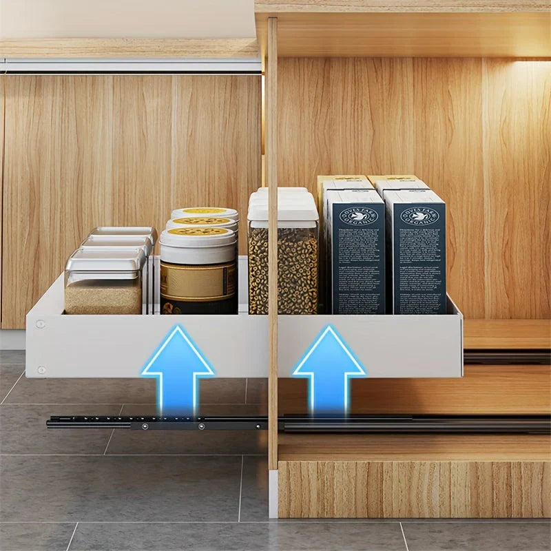 Lisslune | Expandable Kitchen Cabinet Organizer