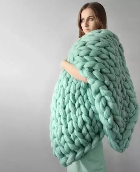 Lisslune | Chunky Knit Blanket