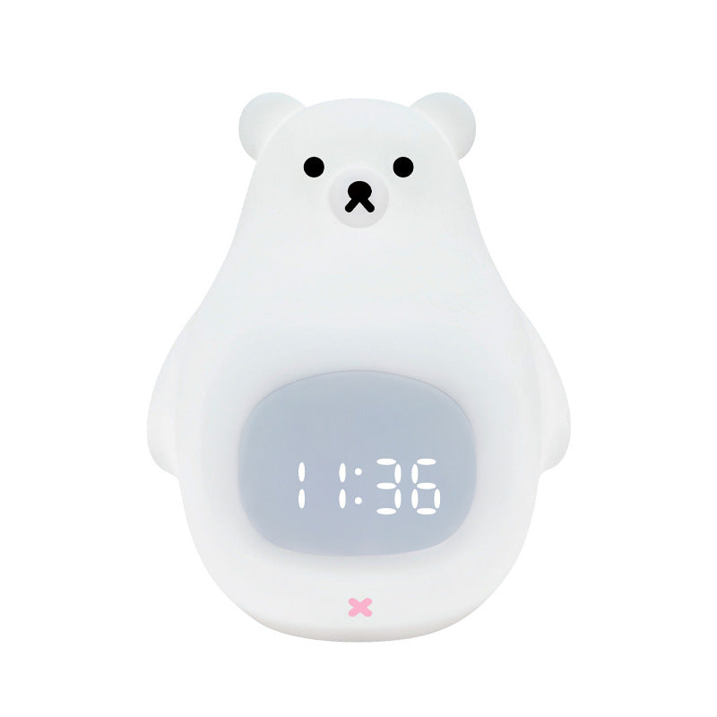 Lisslune | White Bear Light with Sleep Timer