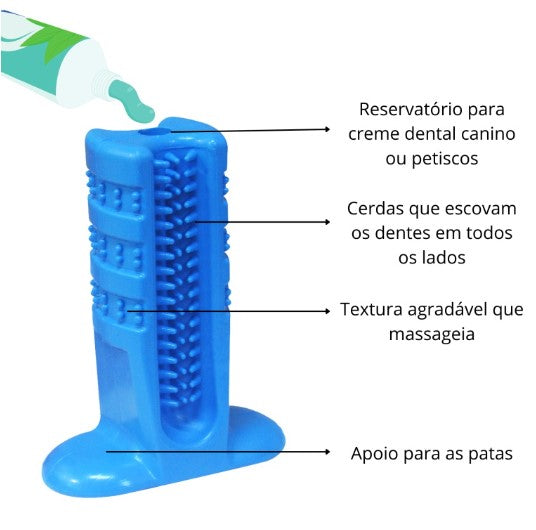 Lisslune | Pet Bite ring Toothbrush