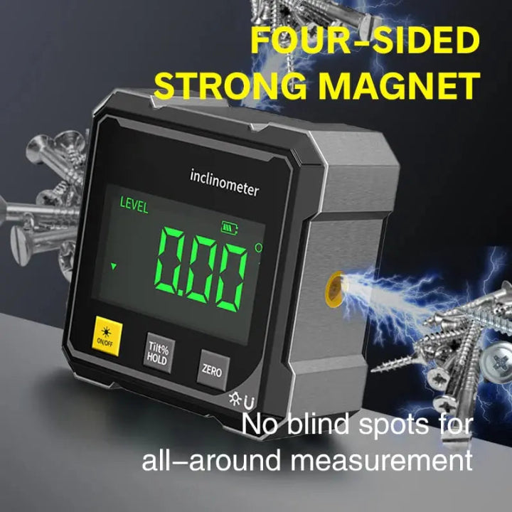 Lisslune | Precision Angle Meter AnglePro – Magnetic Digital Laser Level