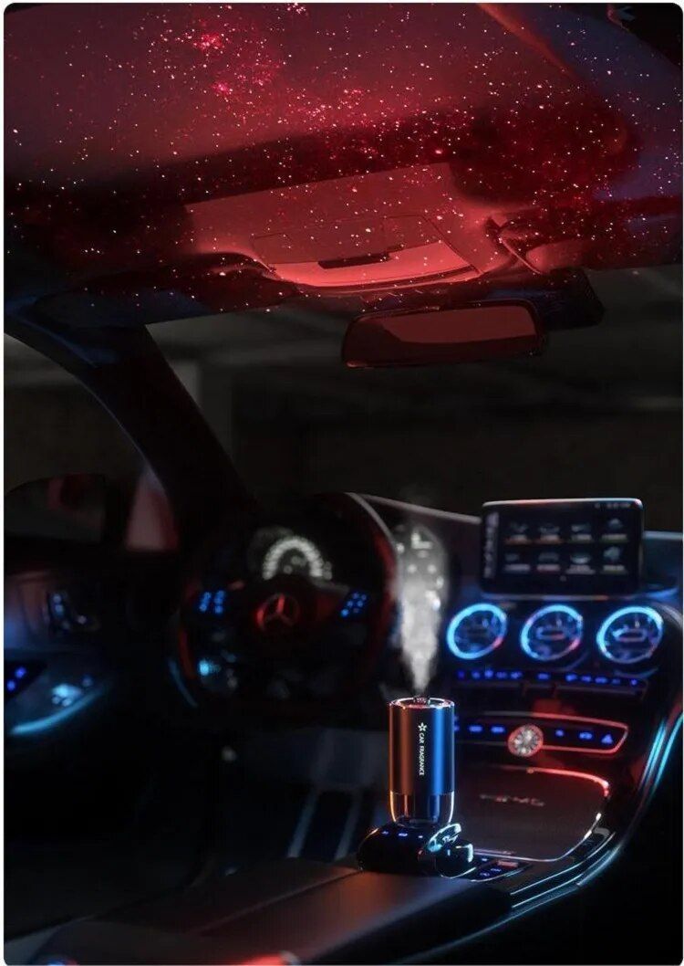 Lisslune | LED Starry Sky Smart Aromatherapy Diffuser for Car and Home